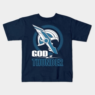 God of thunder Kids T-Shirt